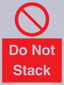 Do Not Stack 